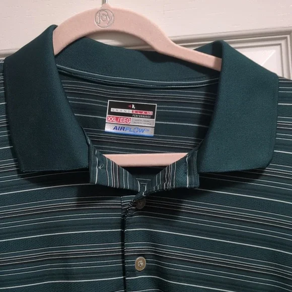 Golf polo Green Grand Slam Airflow XXL - Picture 2 of 3